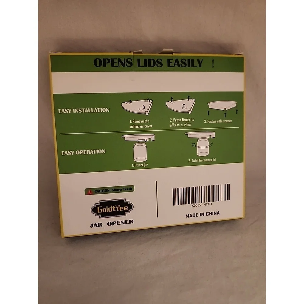 Goldtee Stainless Steel Under Counter  Jar Opener New In Box